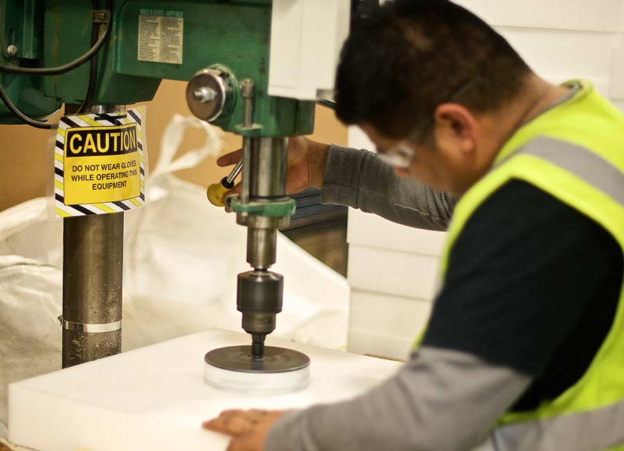 foam-insert-being-prepared-for-crate