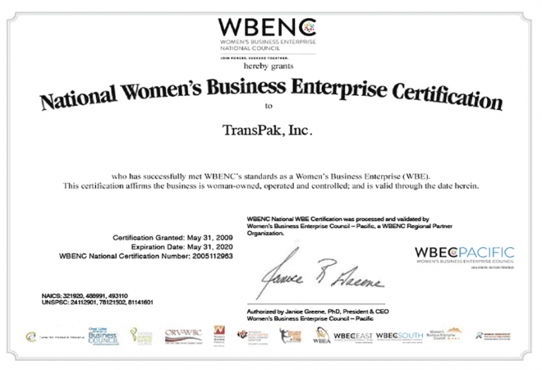 WBEC Certification